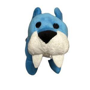 Disney Park Animal Kingdom Dinoland Saber Tooth Tiger Plush - Blue, NWOT